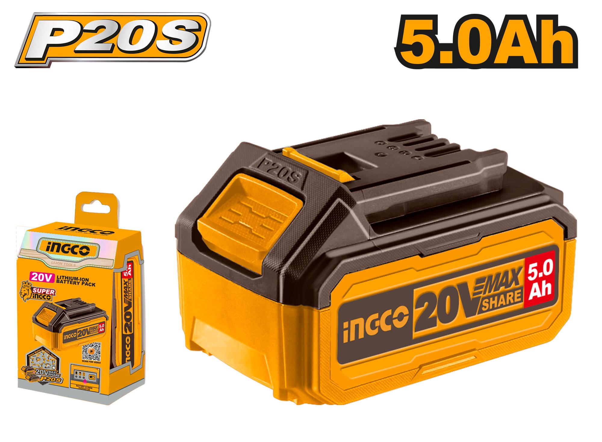 INGCO Lithium-Ion battery pack 5.0Ah - Image 2